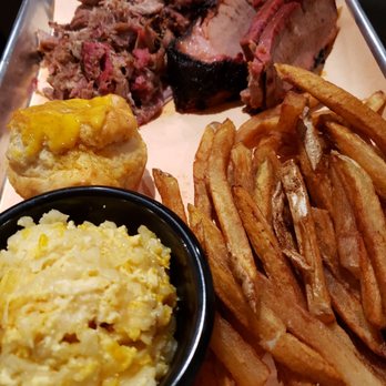 Ray Nathan’s - Brisket was the best on the plate. - Barbeque Near Me - Gastonia, North Carolina