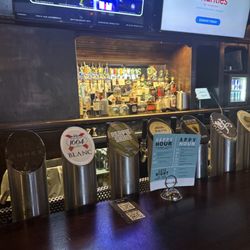 Jameson's Irish Pub - This is one side of the bar