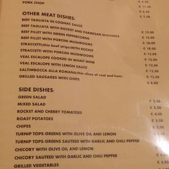 Joseph - Part of the menu - Italian Near Me - Rome, RM