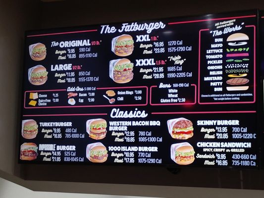Menu photo 1 Fatburger Las Vegas, NV Menu photo 1 Fatburger Las Vegas, NV