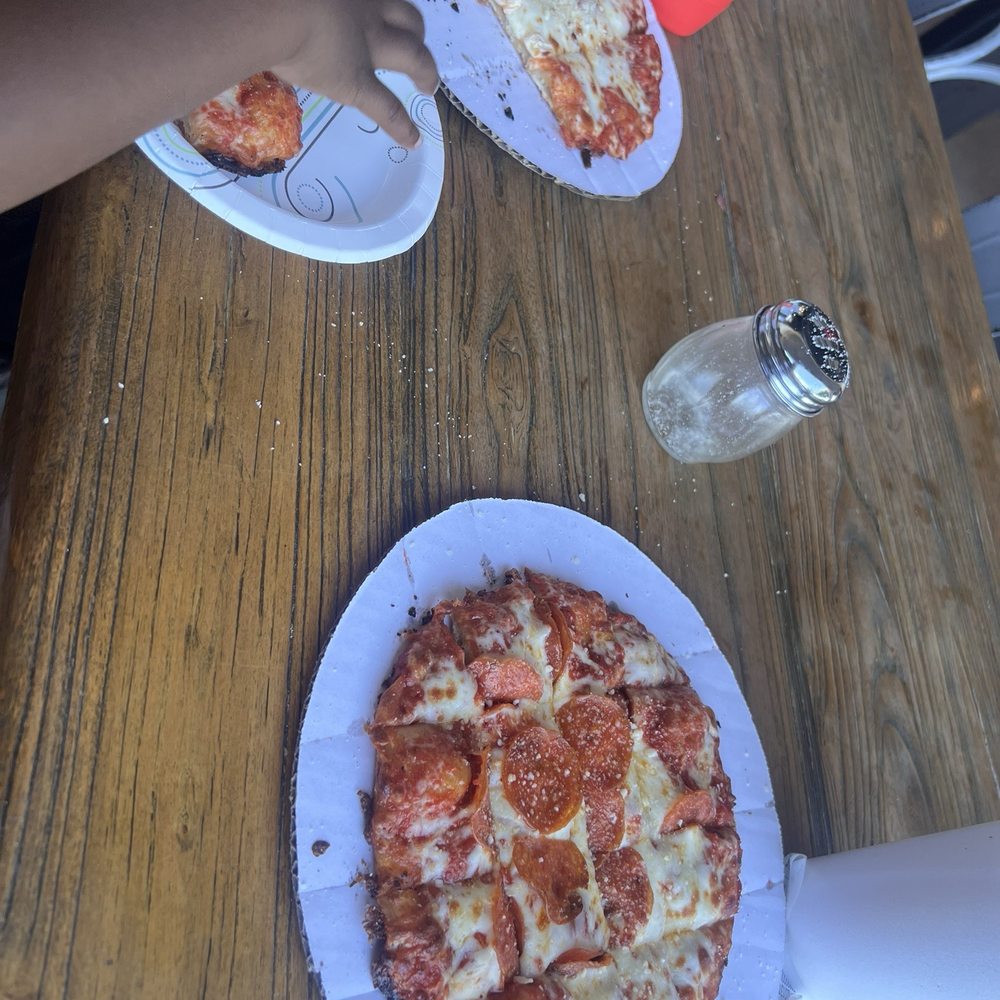 7in cheese and 7in pepperoni 7in cheese and 7in pepperoni