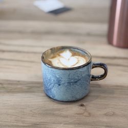 Cxffeeblack - D'Angelo Latte-cardamom, sea salt, and oat milk.