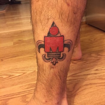 Lucky Seven Tattoo Studio - My husband's Ironman tattoo by Sandy - Tattoo Near Me - Libertyville, Illinois Lucky Seven Tattoo Studio - My husband's Ironman tattoo by Sandy - Tattoo Near Me - Libertyville, Illinois