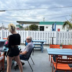 Outdoor seating