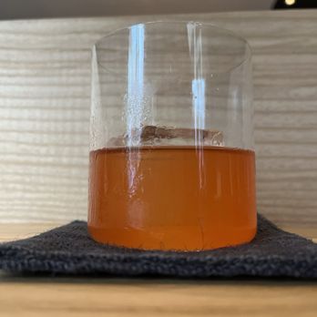 Kira - Nude cocktail - strawberry rhubarb coded. Incredibly refreshing. - Sushi Bars Near Me - Houston, Texas