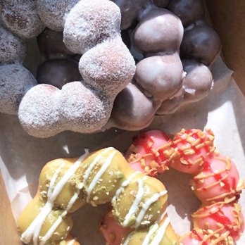 Friendly Donuts - Ube, Matcha, and Peanut Butter & Jelly - Donuts Near Me - Orange, California Friendly Donuts - Ube, Matcha, and Peanut Butter & Jelly - Donuts Near Me - Orange, California