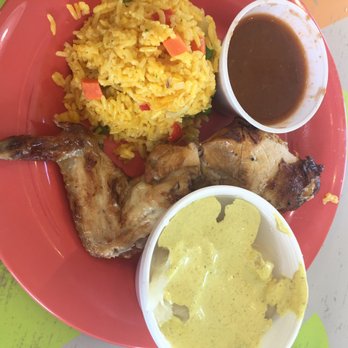Pollo Tropical - Grilled chicken with yellow rice n red beans - Latin American Near Me - Sarasota, Florida Pollo Tropical - Grilled chicken with yellow rice n red beans - Latin American Near Me - Sarasota, Florida