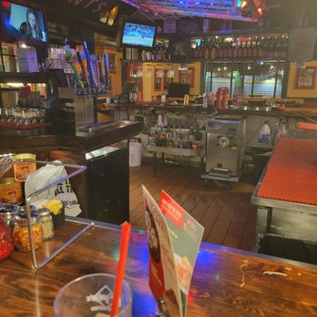 Oregano's - a view of the bar from the bar - Pizza Near Me - Cave Creek, Arizona Oregano's - a view of the bar from the bar - Pizza Near Me - Cave Creek, Arizona