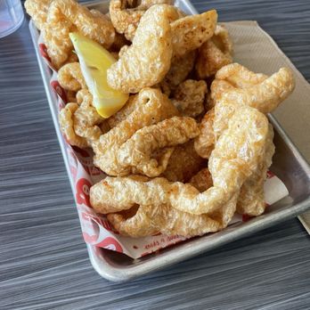 DOMESTIC - House Smoked Pork Rinds - Barbeque Near Me - La Puente, California