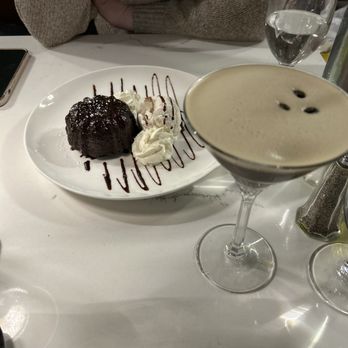 Alessia's Trattoria - a chocolate dessert and a martini - Italian Near Me - Mamaroneck, New York Alessia's Trattoria - a chocolate dessert and a martini - Italian Near Me - Mamaroneck, New York