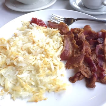 Plaza Cafe - Bacon and hash browns!!! - Breakfast & Brunch Near Me - Honolulu, Hawaii
