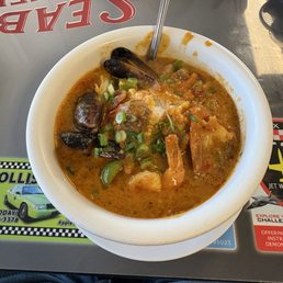 Spicy Seafood jumbalaya Spicy Seafood jumbalaya