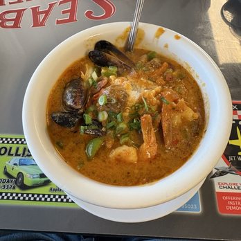 Seabrisa's Eatery - Spicy Seafood jumbalaya - Seafood Near Me - Hollister, California Seabrisa's Eatery - Spicy Seafood jumbalaya - Seafood Near Me - Hollister, California
