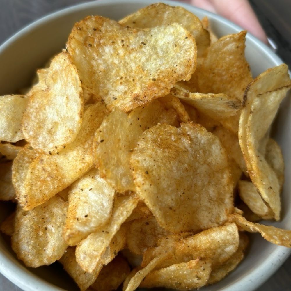 Delaney Oyster House - Chips with Old Bay seasoning - Seafood Near Me - Charleston, South Carolina Delaney Oyster House - Chips with Old Bay seasoning - Seafood Near Me - Charleston, South Carolina