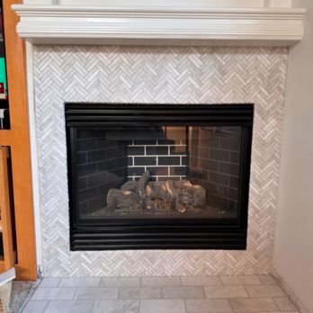 Alvarez TileWorks - Custom Marble Gireplace surround w/ hearth - Tiling Near Me Alvarez TileWorks - Custom Marble Gireplace surround w/ hearth - Tiling Near Me