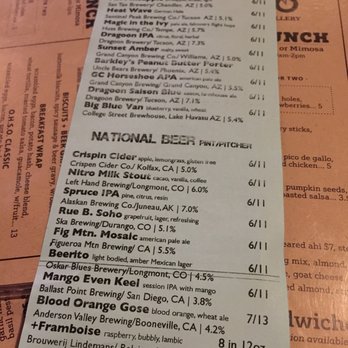 OHSO Brewery- Arcadia - Local beer menu - Breweries Near Me - Phoenix, Arizona