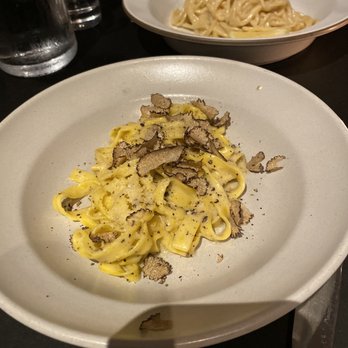 Pasquale Jones - Black truffle and limone pasta - Italian Near Me - New York, New York Pasquale Jones - Black truffle and limone pasta - Italian Near Me - New York, New York