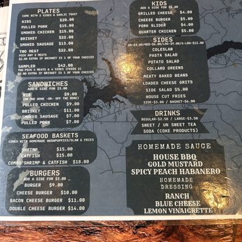 Summers Smokehouse - Menu - American Near Me - Tallahassee, Florida Summers Smokehouse - Menu - American Near Me - Tallahassee, Florida