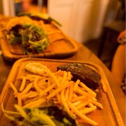 Dove & Olive - This is not the smallest steak you've seen...it's the angle, my bad