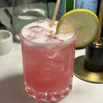 Norman's - Peach dragonfruit drink - Seafood Near Me - Orlando, Florida Norman's - Peach dragonfruit drink - Seafood Near Me - Orlando, Florida