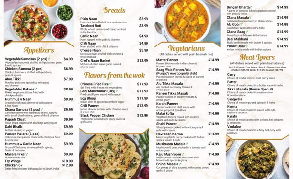 Tandoori Vibes - Indian Restaurant & catering by null
