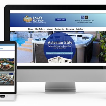 GEMDOS - Website * Social Media * Advertising
Love's Hot Tubs is a hot tub dealer serving the Treasure Valley area. - Web Design Near Me - Boise, Idaho GEMDOS - Website * Social Media * Advertising
Love's Hot Tubs is a hot tub dealer serving the Treasure Valley area. - Web Design Near Me - Boise, Idaho