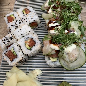 Toro - Spicy tuna and Dolores roll - Sushi Bars Near Me - Carmel, California Toro - Spicy tuna and Dolores roll - Sushi Bars Near Me - Carmel, California
