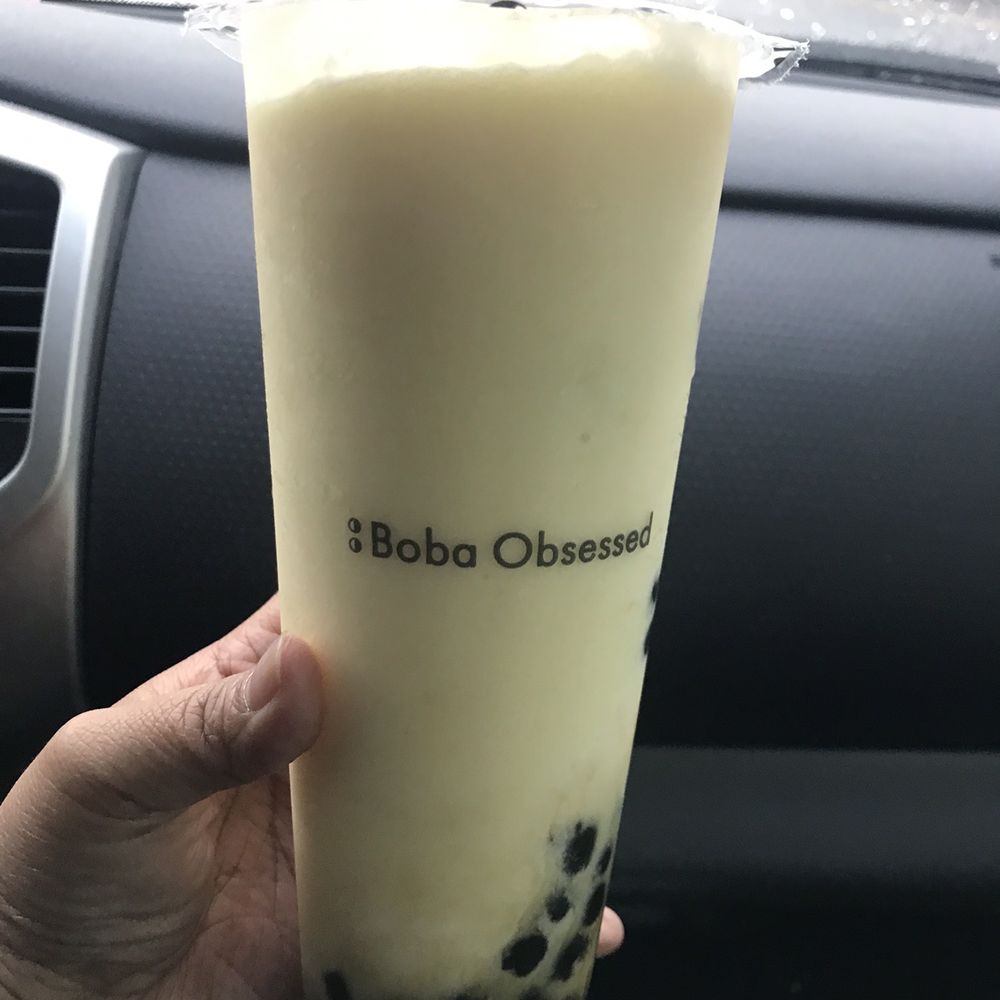 Bobahead - Mango smoothie with boba - Bubble Tea Near Me - Eugene, Oregon