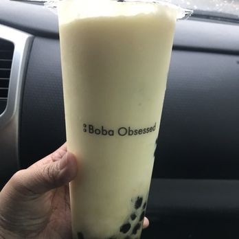Bobahead - Mango smoothie with boba - Bubble Tea Near Me - Eugene, Oregon