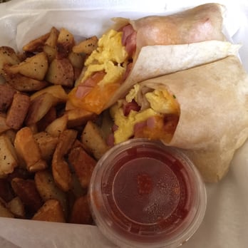 ABC Stores #38 - Ham and cheese burrito with potato. $8.99 - Convenience Stores Near Me - Honolulu, Hawaii