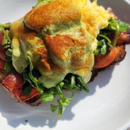 Avodaise Eggs Benedict BLT