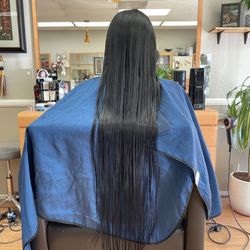 My hair before!