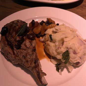 Ditka's Grill - Red Top Farms Berkshire Pork Chop, Whipped Potatoes - New American Near Me - Wheaton, Illinois