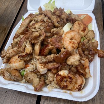 FUWA - 5. Chicken and Shrimp Teriyaki - Japanese Near Me - Los Angeles, California FUWA - 5. Chicken and Shrimp Teriyaki - Japanese Near Me - Los Angeles, California