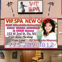 Vip Spa - VIP Spa Ely Nevada Best Deep Tissue Massage, Free Sauna, Free Table Shower, Jacuzzi Tub, Body Shampoo