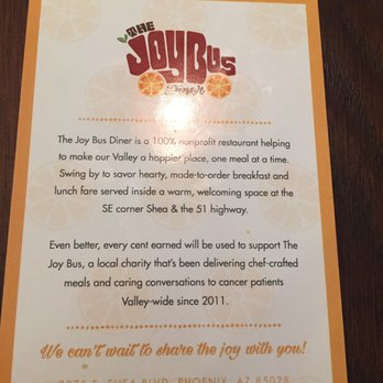 The Joy Bus Diner - Breakfast & Brunch Near Me - Phoenix, Arizona The Joy Bus Diner - Breakfast & Brunch Near Me - Phoenix, Arizona