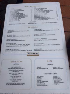 Menu photo 3 River & Fort SAINT AUGUSTINE, FL Menu photo 3 River & Fort SAINT AUGUSTINE, FL