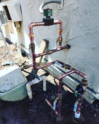 Spring Hills Dentistry - This customer always had leaks on previous work that was done until finally decided to change all old copper for new Spring Hills Dentistry - This customer always had leaks on previous work that was done until finally decided to change all old copper for new