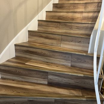 Capitol Engineered Flooring - a close up of a staircase - Flooring Near Me