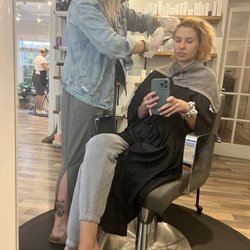 Imbue Salon - Me with the orange i wanted gone