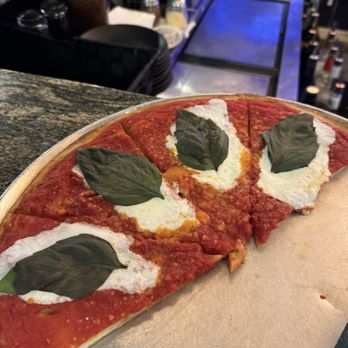 Rexy's - margherita pizza at the halfway point.... - Italian Near Me - West Collingswood Heights, New Jersey Rexy's - margherita pizza at the halfway point.... - Italian Near Me - West Collingswood Heights, New Jersey