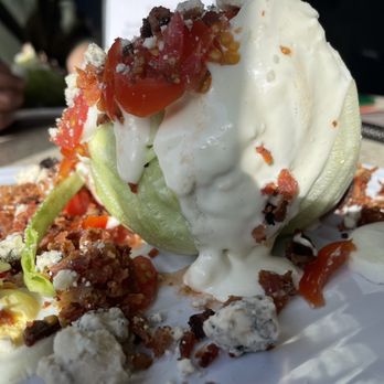 Silver Beach Pizza - Blue wedge salad - Pizza Near Me - Saint Joseph, Michigan
