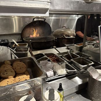 Weber Grill Restaurant - The grills used to cook dinner. - Barbeque Near Me - Chicago, Illinois Weber Grill Restaurant - The grills used to cook dinner. - Barbeque Near Me - Chicago, Illinois