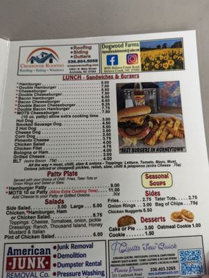 Menu photo 1 Tucker’s Grill High Point, NC