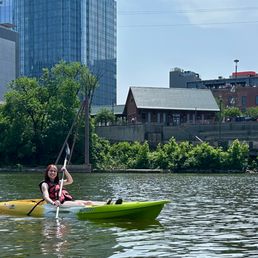 Beautiful day for a paddle