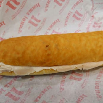 Jimmy John's - a sub sandwich on a wrapper - Delis Near Me - Woodinville, Washington