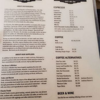 Retrospect Coffee Bar - Historic place in Houston - Coffee & Tea Near Me - Houston, Texas Retrospect Coffee Bar - Historic place in Houston - Coffee & Tea Near Me - Houston, Texas