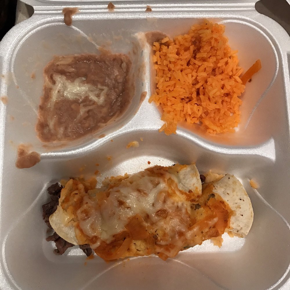 Simon Tacos - This is the enchilada dinner. - Tacos Near Me - Chicago, Illinois Simon Tacos - This is the enchilada dinner. - Tacos Near Me - Chicago, Illinois