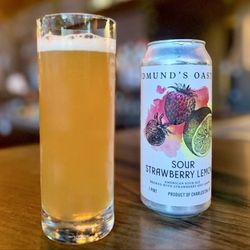 Thorn - Edmund's Oast Strawberry-Lemonade Sour Ale.