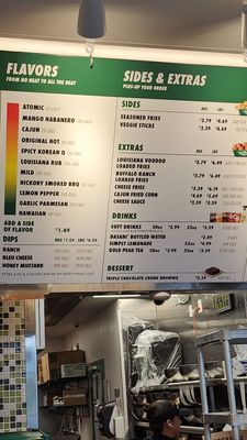 Menu photo 4 Wingstop Kissimmee, FL